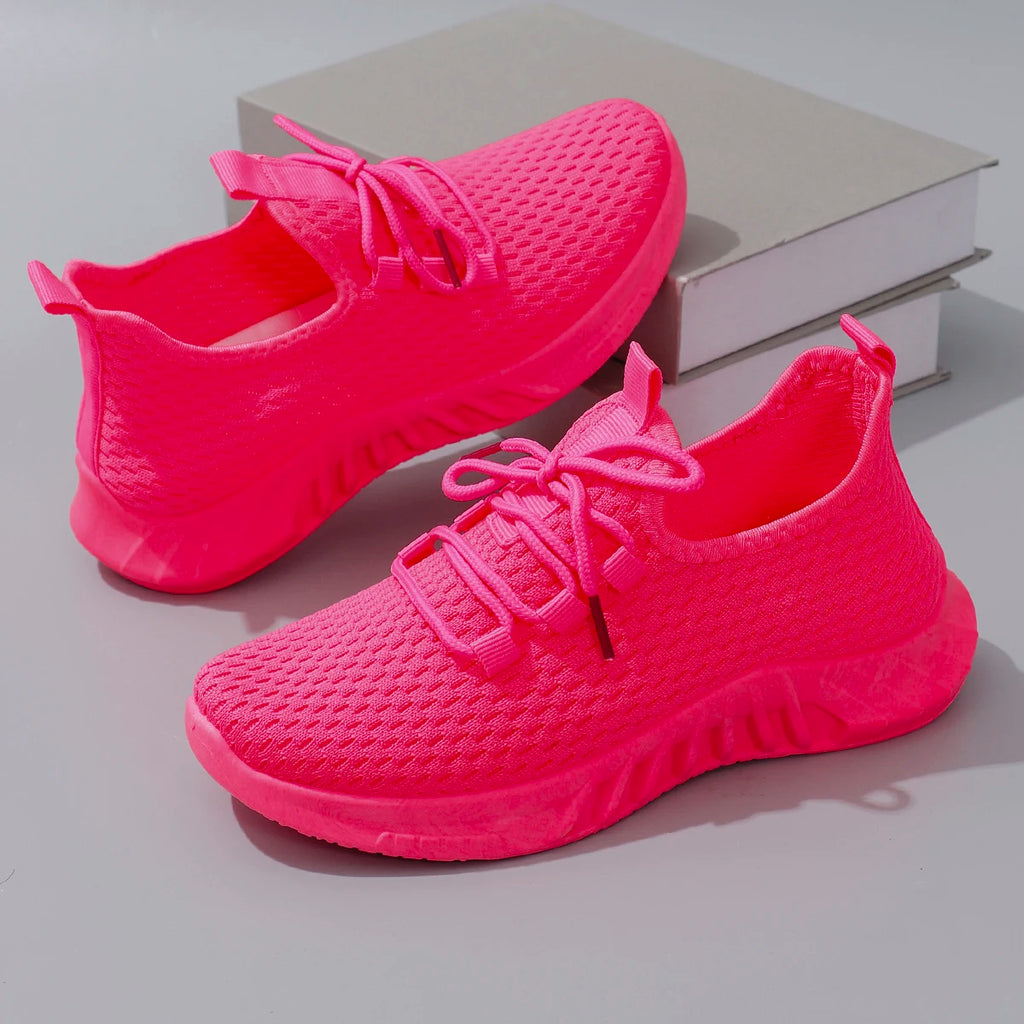 Zapatos planos de malla transpirable de verano para mujer, zapatos deportivos informales, liquidación, envío gratis