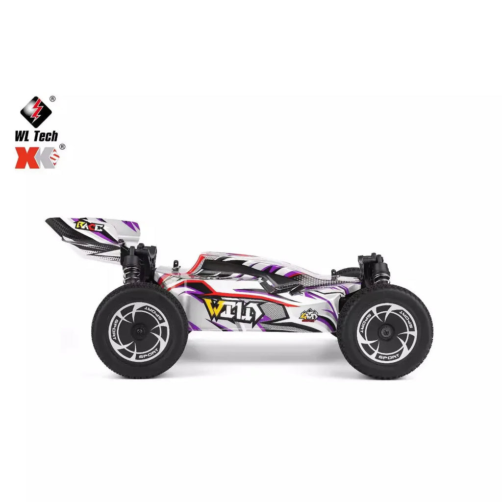 Coche RC 1/14, 35 KM/H, Motor 390, 4WD, Alta Velocidad Todoterreno