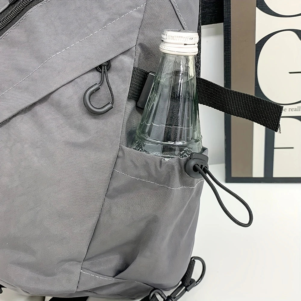 Bolso de pecho de gran capacidad, bolso de hombro deportivo, bolso de ciclismo, bolso de trabajo, nuevo bolso cruzado funcional y versátil