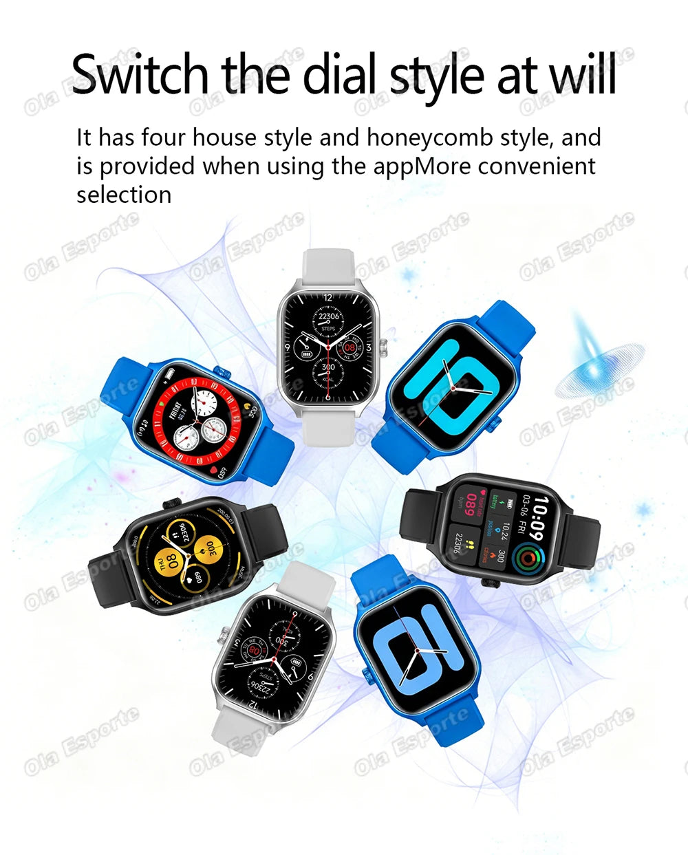 Reloj Inteligente para Hombre y Mujer, 2.01'', Resistente al Agua, Deportivo, con Respuesta a Llamadas, Monitor de Sueño, Podómetro, Alertas de Información, Nuevo
