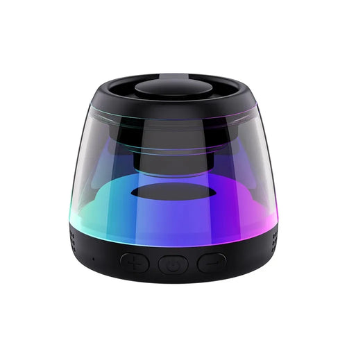 Altavoz para juegos con soporte magnético para teléfono inalámbrico: compatible con MagSafe y Android, resistente al agua IPX5, iluminación RGB, montaje en superficie metálica
