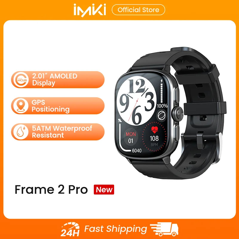 IMIKI Frame 2 Pro Reloj Inteligente GPS 5ATM