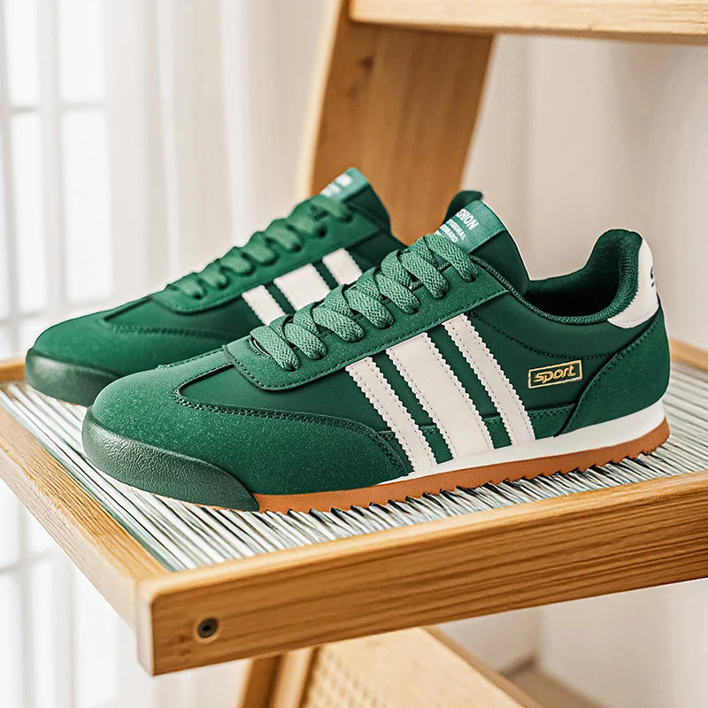 Zapatos Ligeros Estilo Forrest Gump para Hombre, Zapatillas Antideslizantes con Superficie Suave, Zapatos Casuales Retro Versátiles