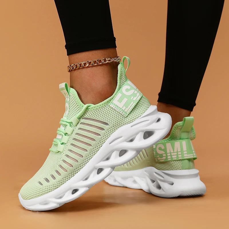 Zapatillas Deportivas de Malla para Mujer — Livianas y Transpirables