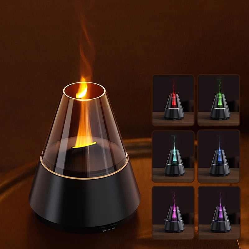 Humidificador con Lámpara Colorida y Difusor