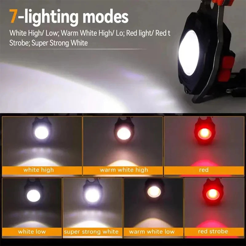 Micro Linterna LED Multiherramienta de Llavero