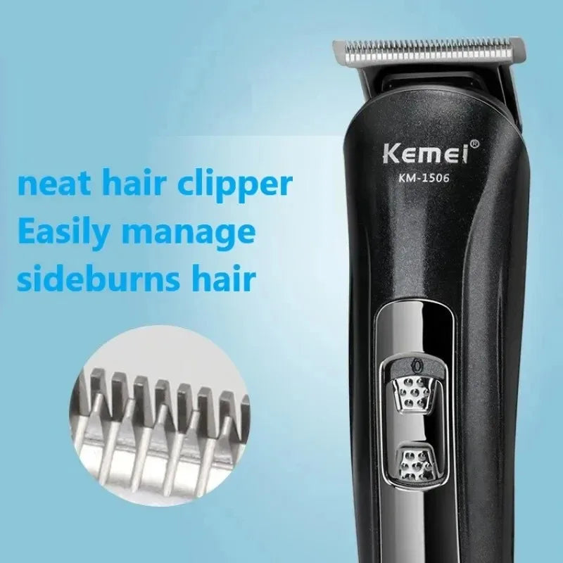Cortadora de Pelo Inalámbrica Recargable para Hombre, Modelos KM-5083, KM-1506, KM-TX10