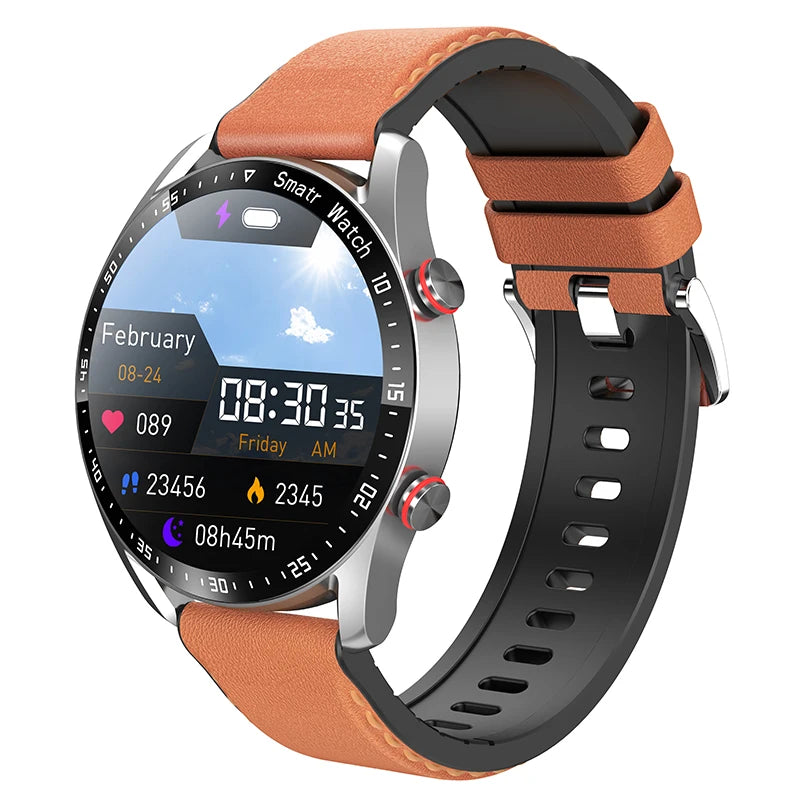 Reloj Inteligente Voz AMOLED ECG+PPG Bluetooth