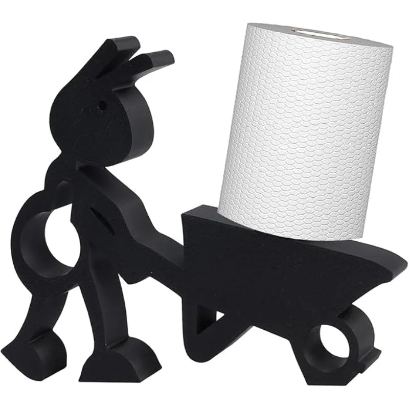 Portarrollos de Papel Higiénico con Forma de Hormiga Impreso en 3D, Bonito y Sencillo Portarrollos de Papel con Diseño de Animal