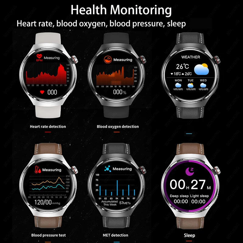 Reloj Inteligente 4 Pro GPS AMOLED Bluetooth