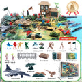 Set de Juguetes Militares con Soldados y Tanques para Niños