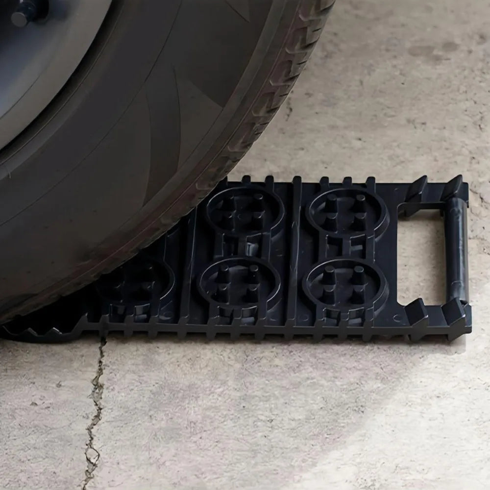 Tabla Antideslizante de Emergencia para Neumáticos de Coche, Placas de Recuperación, Tapete de Tracción, Cadenas para Nieve, Pala, Rampas, Almohadilla, Accesorios Todoterreno