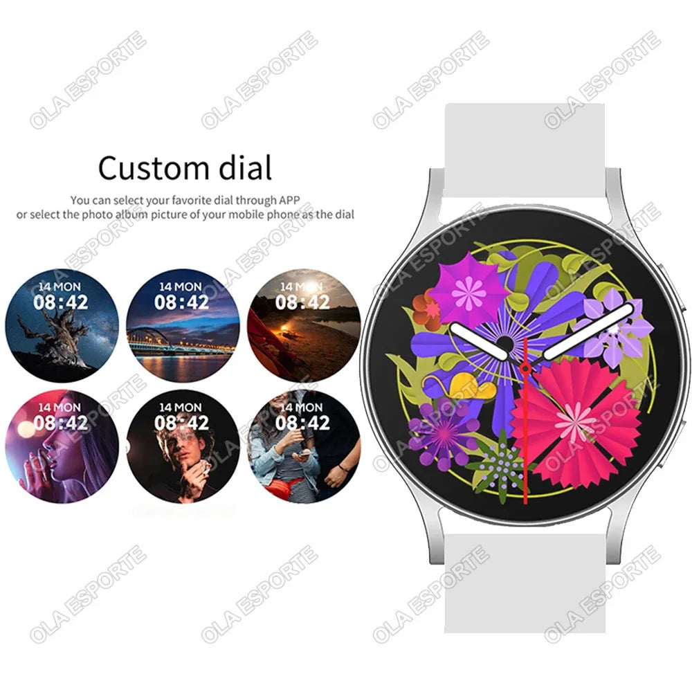 Nuevo SmartWatch 2025 hombres mujeres relojes Bluetooth llamada ritmo cardíaco sueño vida impermeable reloj inteligente Fitness Tracker Sporte reloj