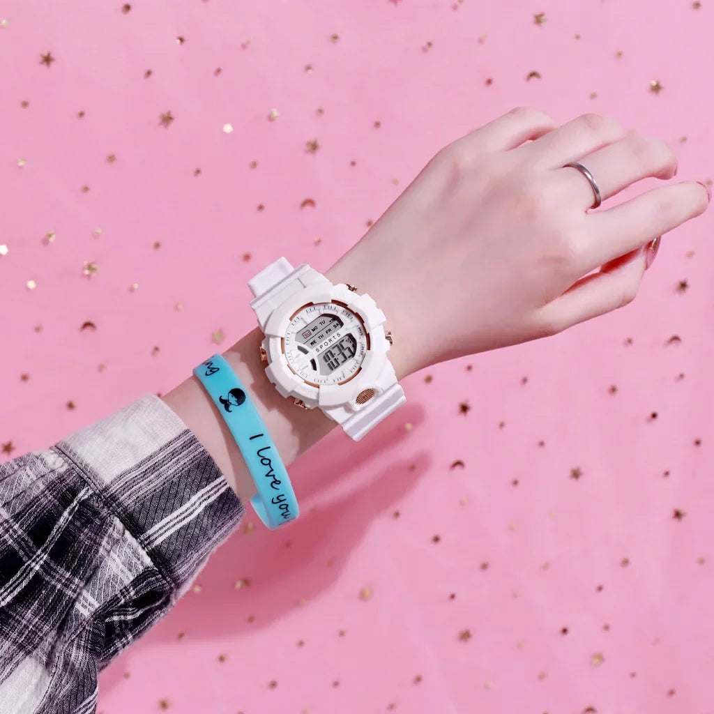 Reloj Deportivo Digital Unisex con Alarma y Temporizador
