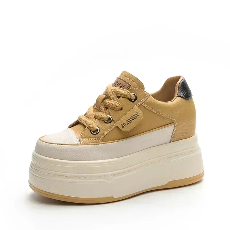 Zapatillas con Cuña Oculta para Mujer - Plataforma 9cm