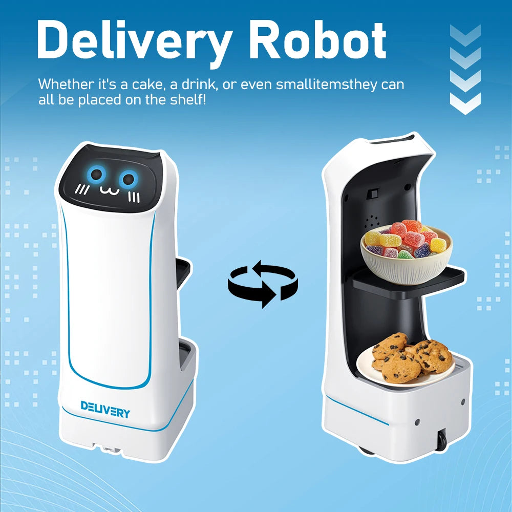 Robot de Servicio a Control Remoto 2.4GHz con Luces y Sonido