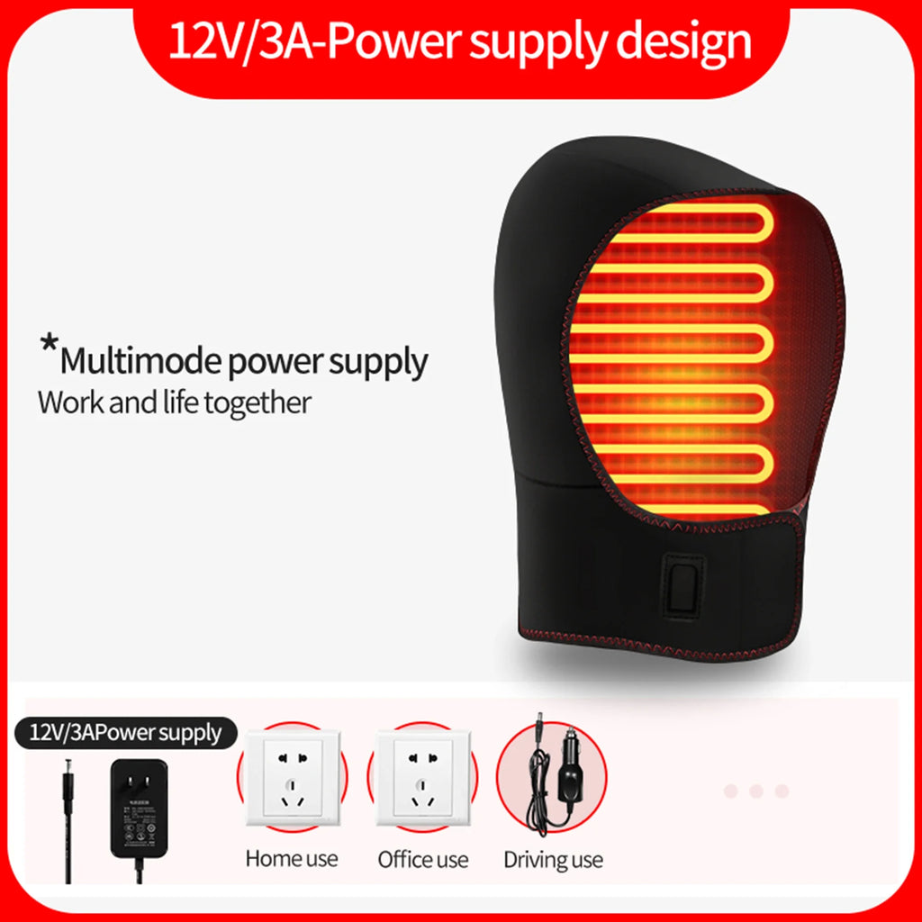 Masajeador Eléctrico de Cabeza con Calor y Vibración