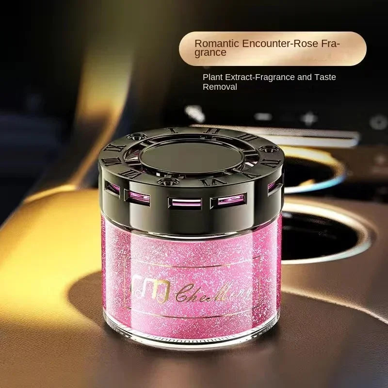 Crema aromática sólida montada en el coche con una fragancia ligera y duradera, así como fragancia floral Osmanthus para Interior De