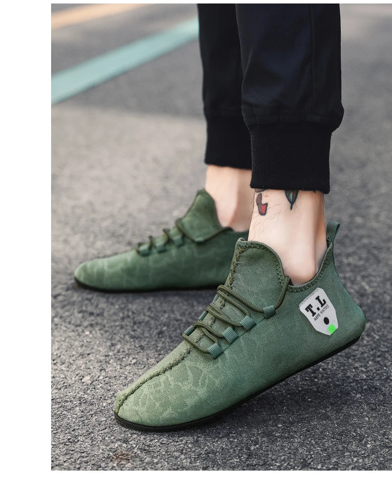YRZL mocasines de malla para hombre, mocasines para conducir, zapatos planos de alta calidad para caminar, mocasines informales antideslizantes transpirables, zapatos de verano para hombre