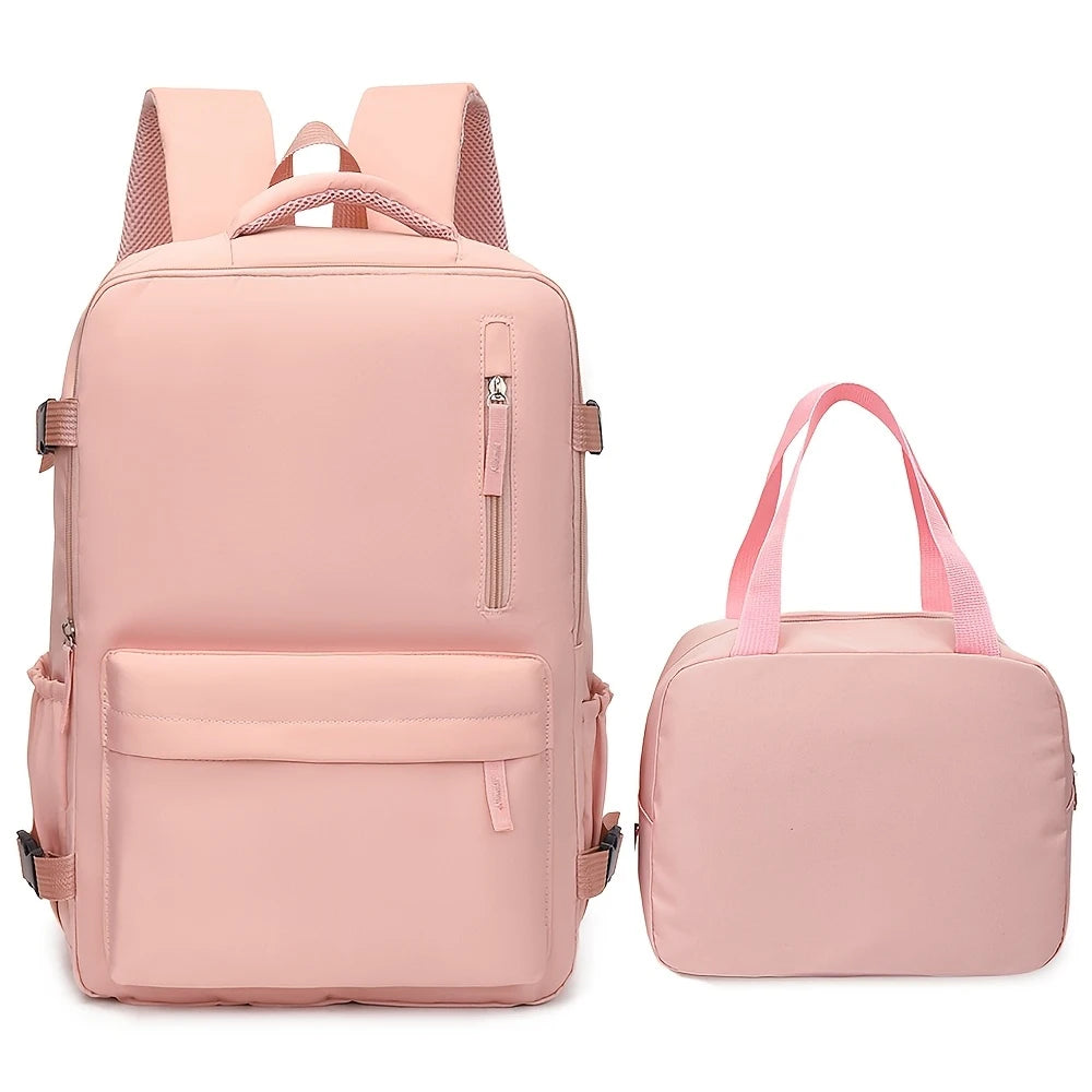 Set 2 Mochilas de Viaje: Mochila 180° y Mini Bolso de Mano