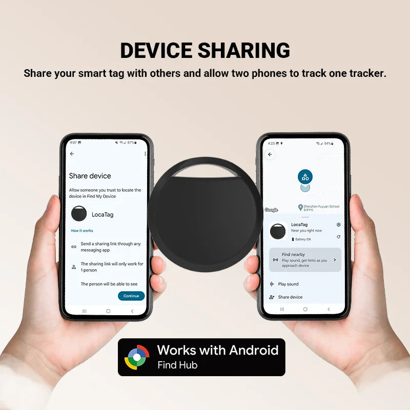Rastreador Bluetooth para Android | Compatible con Google Find Hub