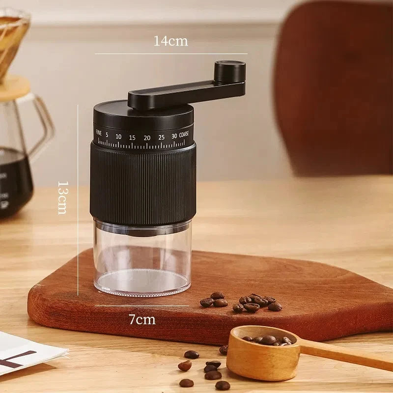 Molinillo de Café Portátil Manual 30 Engranajes