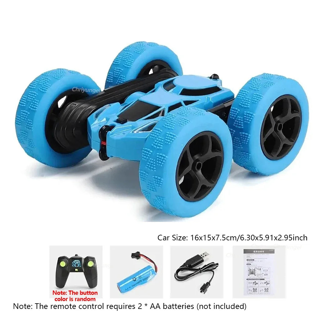 Coche Acrobático RC 2.4 GHz, Deriva, Doble Cara, Acrobacias Todoterreno