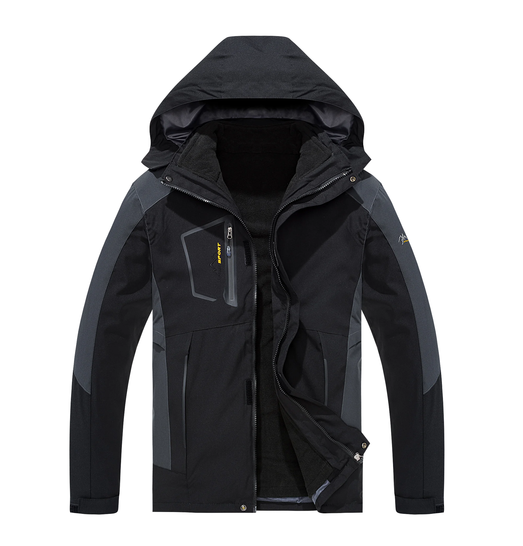 Conjunto de Esquí 3 en 1 para Mujer Chaqueta Impermeable