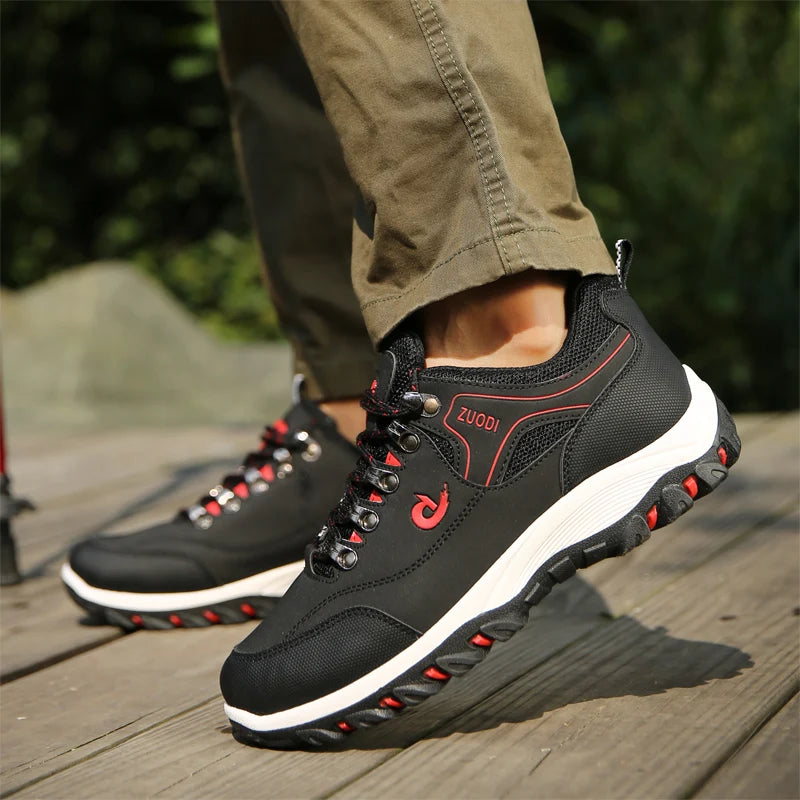 Zapatos de hombre, zapatos informales de cuero para hombre, zapatillas de deporte para primavera, Otoño e Invierno, tenis masculinos, zapatos ligeros para caminar