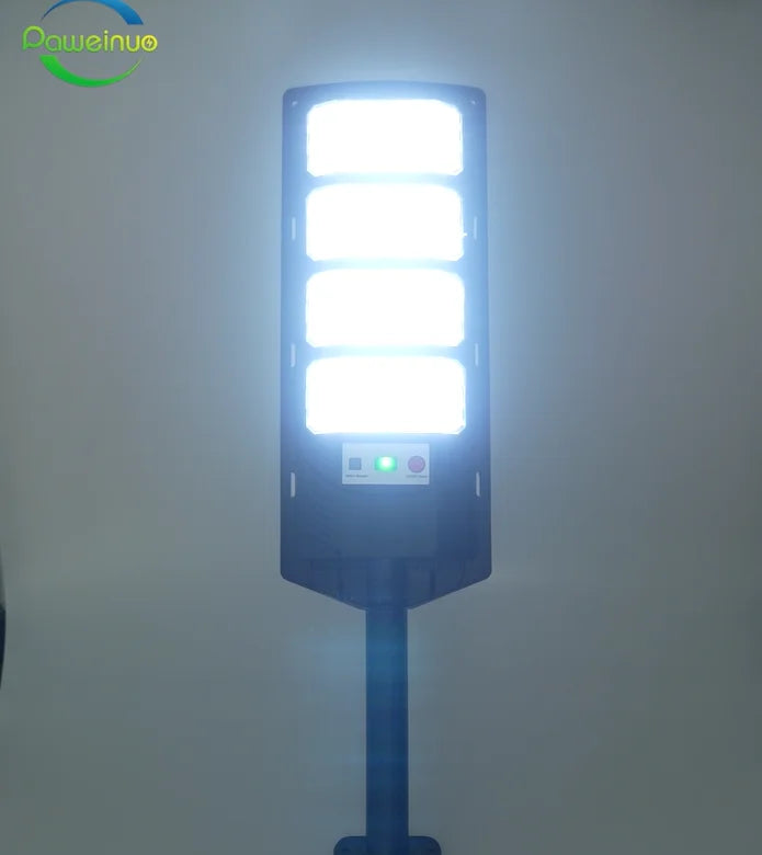 Lámpara Solar LED Exterior Súper Brillante con Sensor de Movimiento IP67