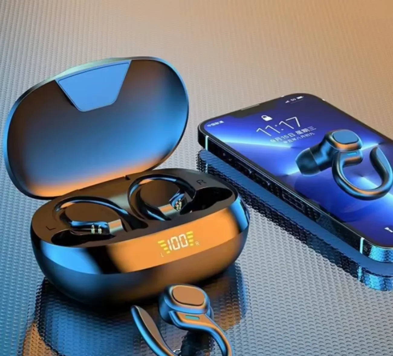 SP16 Auriculares Deportivos Bluetooth con Gancho de Oreja