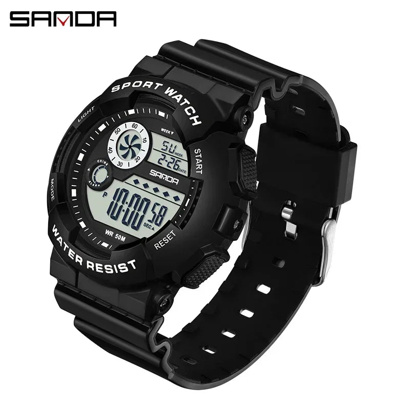 Reloj Digital LED SANDA Deportivo para Mujer