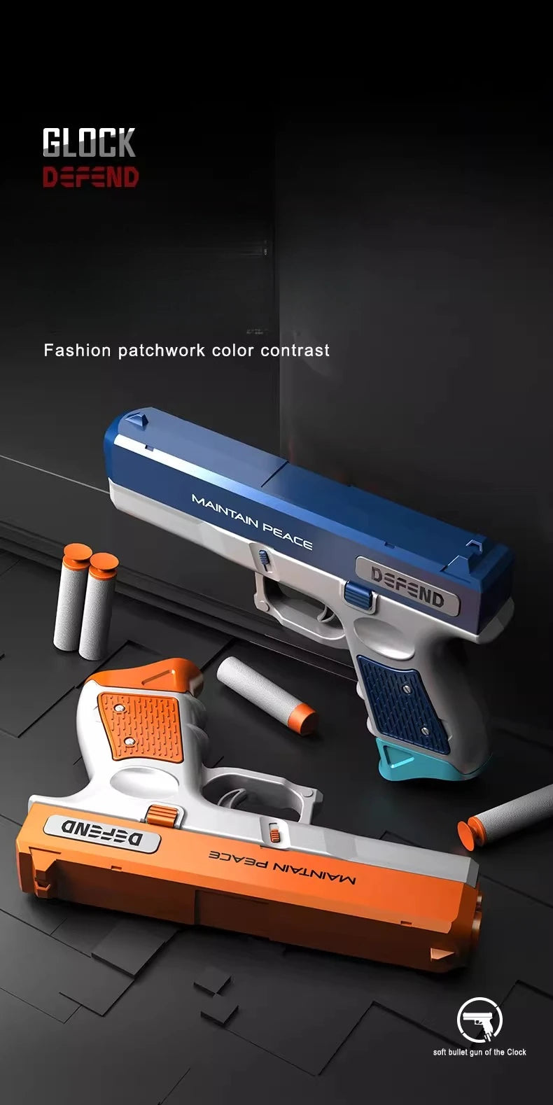 Lanzador de Dardos Suaves, Pistola de Juguete Realista, Pistola Manual de Dardos de Espuma, Juguete Interactivo de Tiro en Interiores con 8 Dardos Suaves