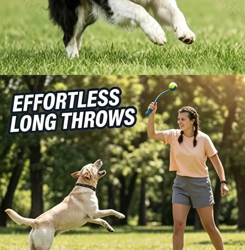 Lanzador de Pelotas Portátil para Perros, Juguete Interactivo para Lanzar Pelotas de Tenis, para Entrenamiento de Cachorros al Aire Libre, Venta al Por Mayor