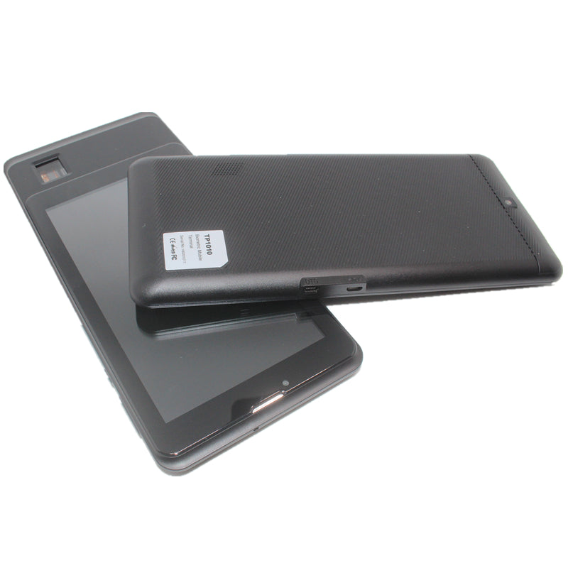 7 ''4G LTE llamada telefónica tarjeta SIM Dual Tablet PC soporte función de huella digital 1GB RAM 8GB ROM Quad Core MTK8735 GPS Android 8,1 GSM