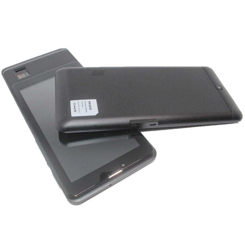 7 ''4G LTE llamada telefónica tarjeta SIM Dual Tablet PC soporte función de huella digital 1GB RAM 8GB ROM Quad Core MTK8735 GPS Android 8,1 GSM