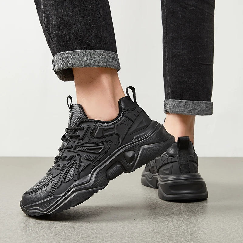 Zapatos de Chef de Hotel para las cuatro estaciones, transpirables, ligeros, antideslizantes, impermeables, a prueba de aceite, zapatos de trabajo de cocina, calzado deportivo informal para exteriores para hombre