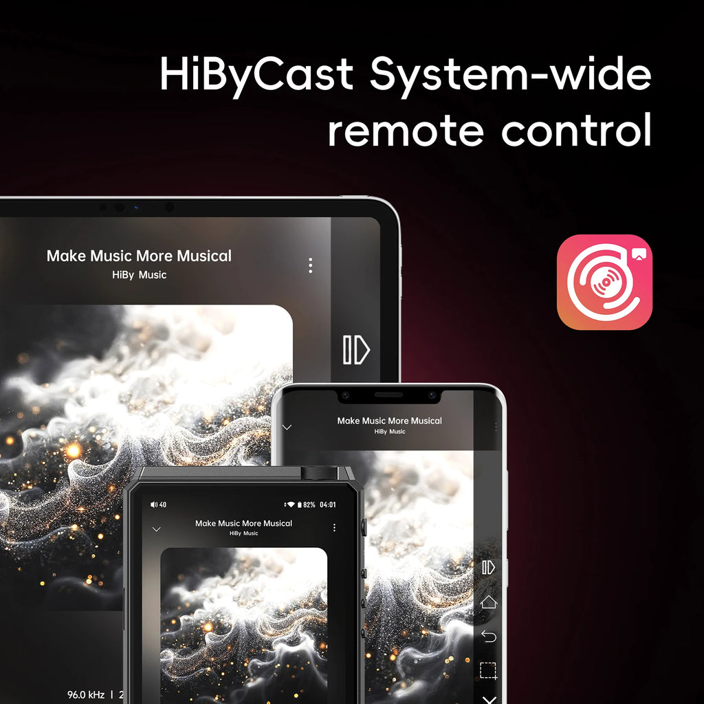 HiBy R6III 2025 / R6 Gen 3 Reproductor de Música Android 12 MP3 USB DAC HIFI WiFi Bluetooth 5.0 CS43198 *4 MQA16x DSD512 PCM768 4500mAh
