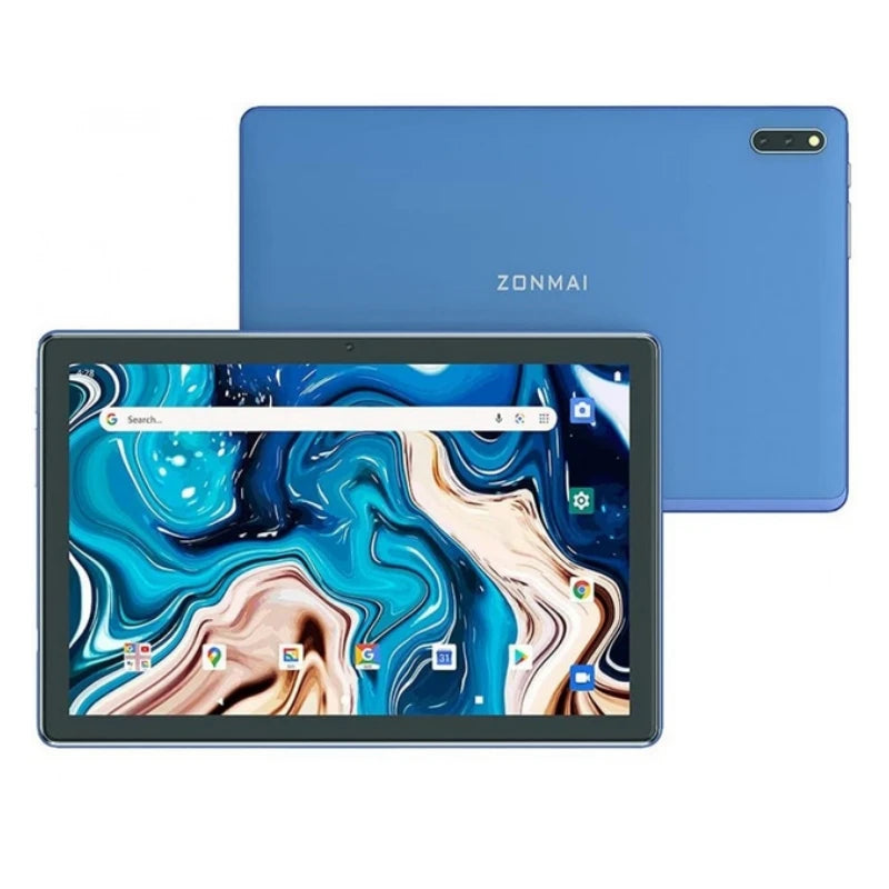 Tablet MX2 de 10.1 Pulgadas con Android 11, Procesador Allwinner A133 de 64 bits y Cuatro Núcleos a 1.6GHz, 4GB de RAM, 64GB de ROM, Cámara de 5MP+8MP, Batería de 5000mAh y Tipo-C