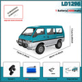 Auto RC Todoterreno LDRC LD1296 1/12 con Caja de Cambios Metálica y LED