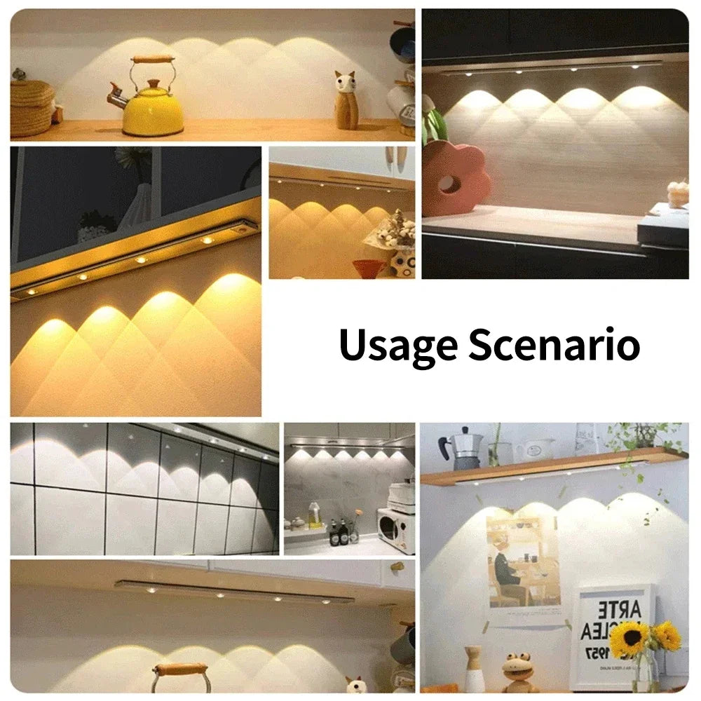 Barra de Luz LED con Sensor de Movimiento para Armario