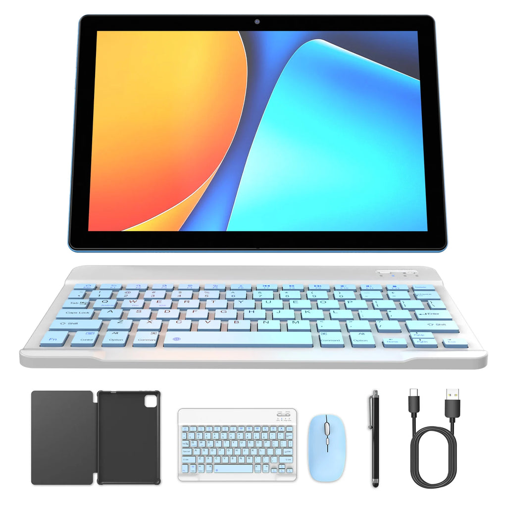 Tablet Android 15 BAKEN 10 pulgadas 12GB RAM 64GB Quad Core WiFi 5G