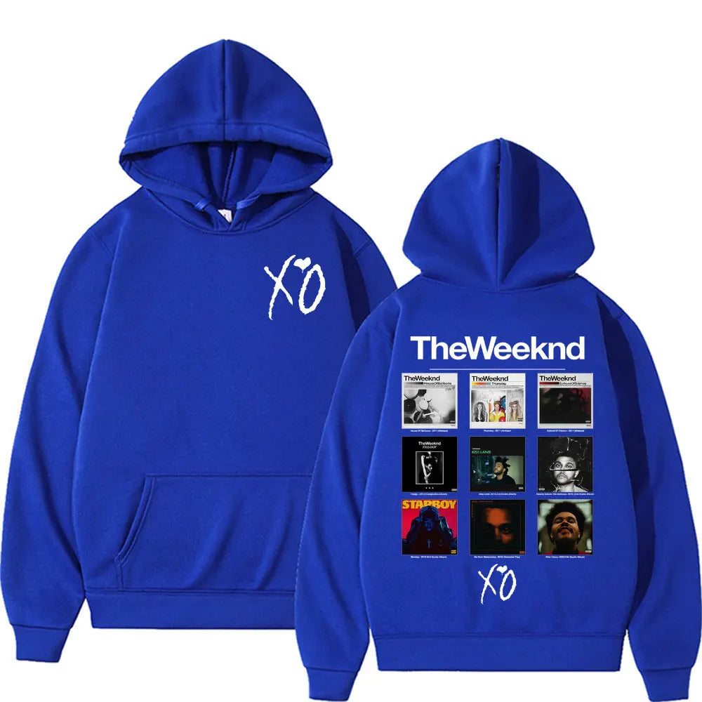 Buzo con Capucha The Weeknd | Hoodie Gráfico Unisex Hip Hop