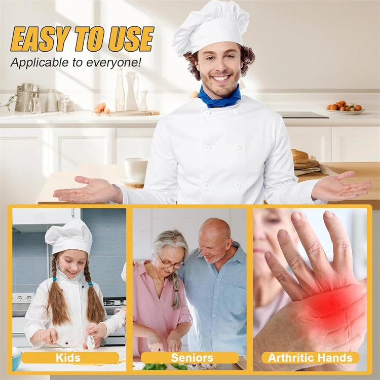 Abrelatas comercial, abrelatas con manivela Manual, abrelatas de mano resistente con borde liso para latas grandes con imán