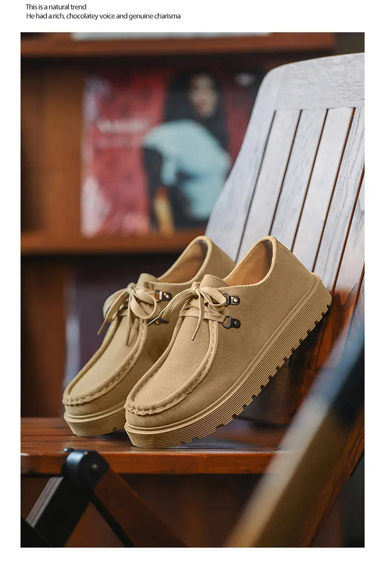 Zapatos descalzos con punta ancha para hombre, calzado informal retro clásico, zapatos ligeros para deportes al aire libre, zapatos para caminar, zapatos de trabajo de suela gruesa de color caqui