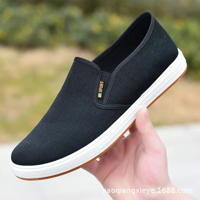 Zapatillas de Lona para Hombre sin Cordones | Livianas y Casuales