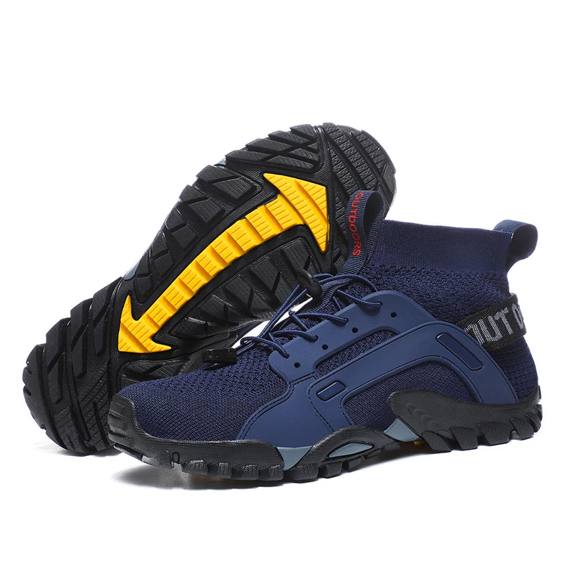 Zapatos acuáticos para hombre 2023, zapatillas antideslizantes de secado rápido, zapatillas de montaña para senderismo, natación, zapatos acuáticos, zapatillas informales suaves para hombre, envío gratis