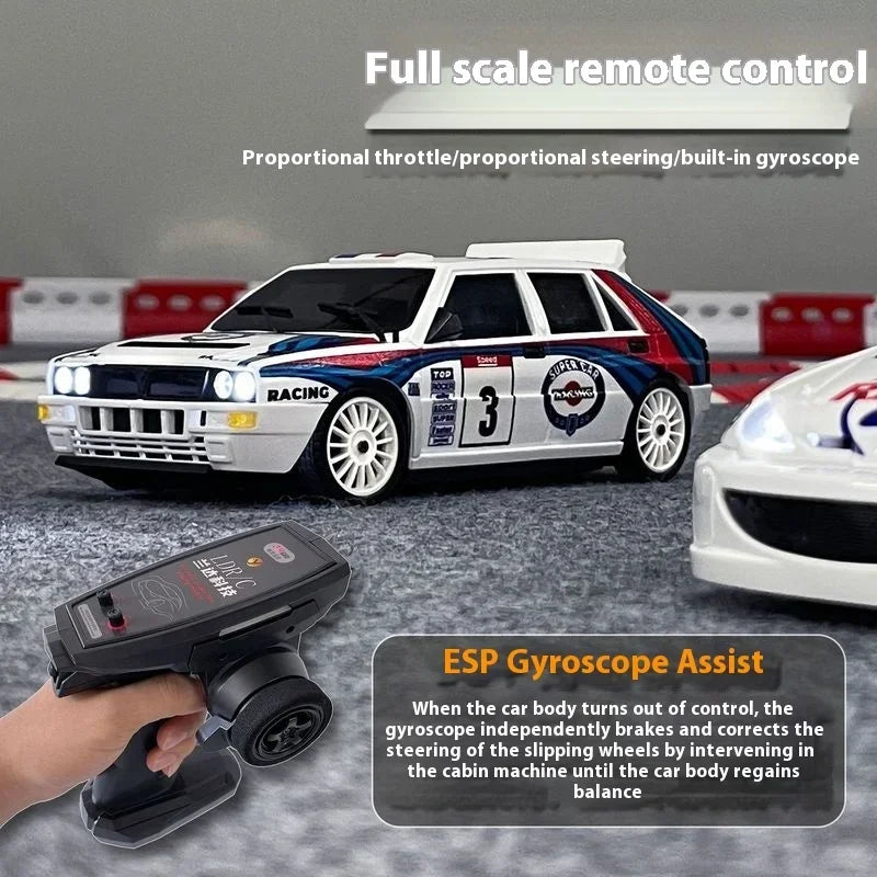 LDRC RC Drift Car 2801PRO 2802PRO 2803PRO 2804PRO 1/28 4WD con giroscopio totalmente proporcional acelerador y dirección coche Juguetes