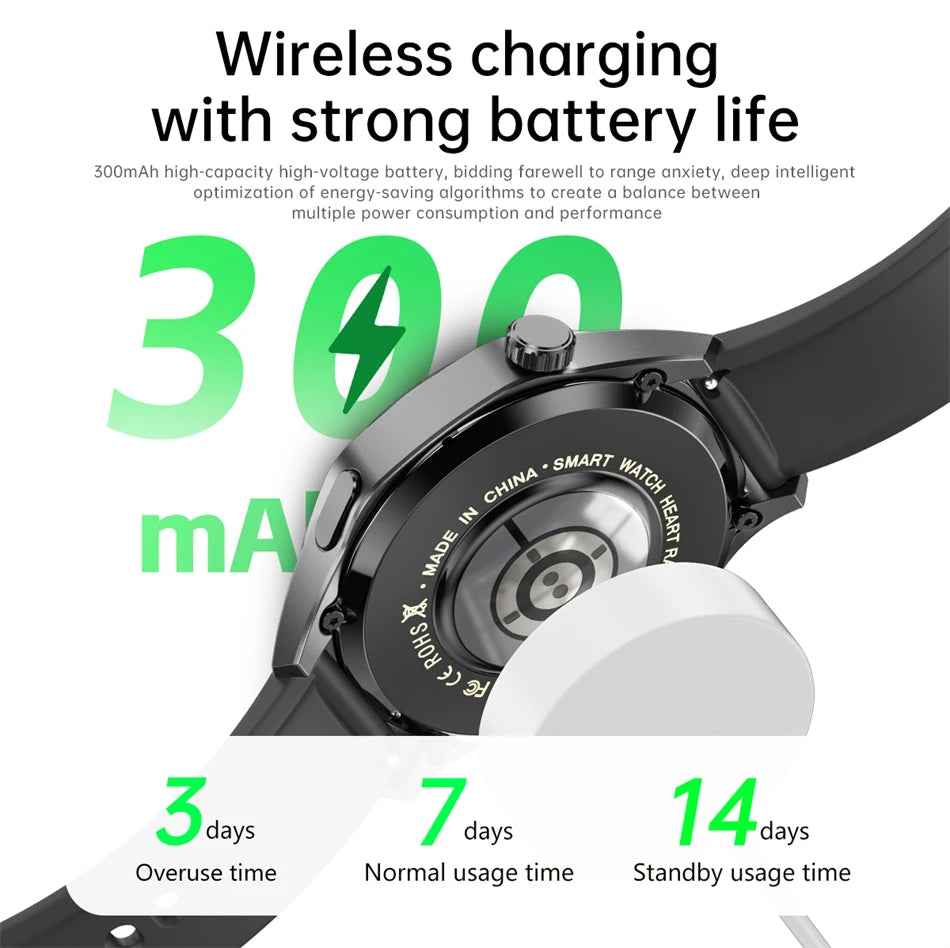 Reloj Inteligente 5 Pro con AMOLED, GPS, NFC, Brújula y Llamadas Bluetooth