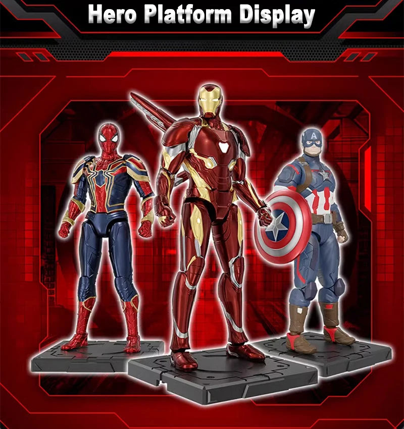 Figuras originales de Fondjoy Marve, Hulk, Thanos, Capitán América, Spider-Man, Thor, Iron Man, juguetes geniales para niños, modelos personalizados, muñecas, regalos para niños
